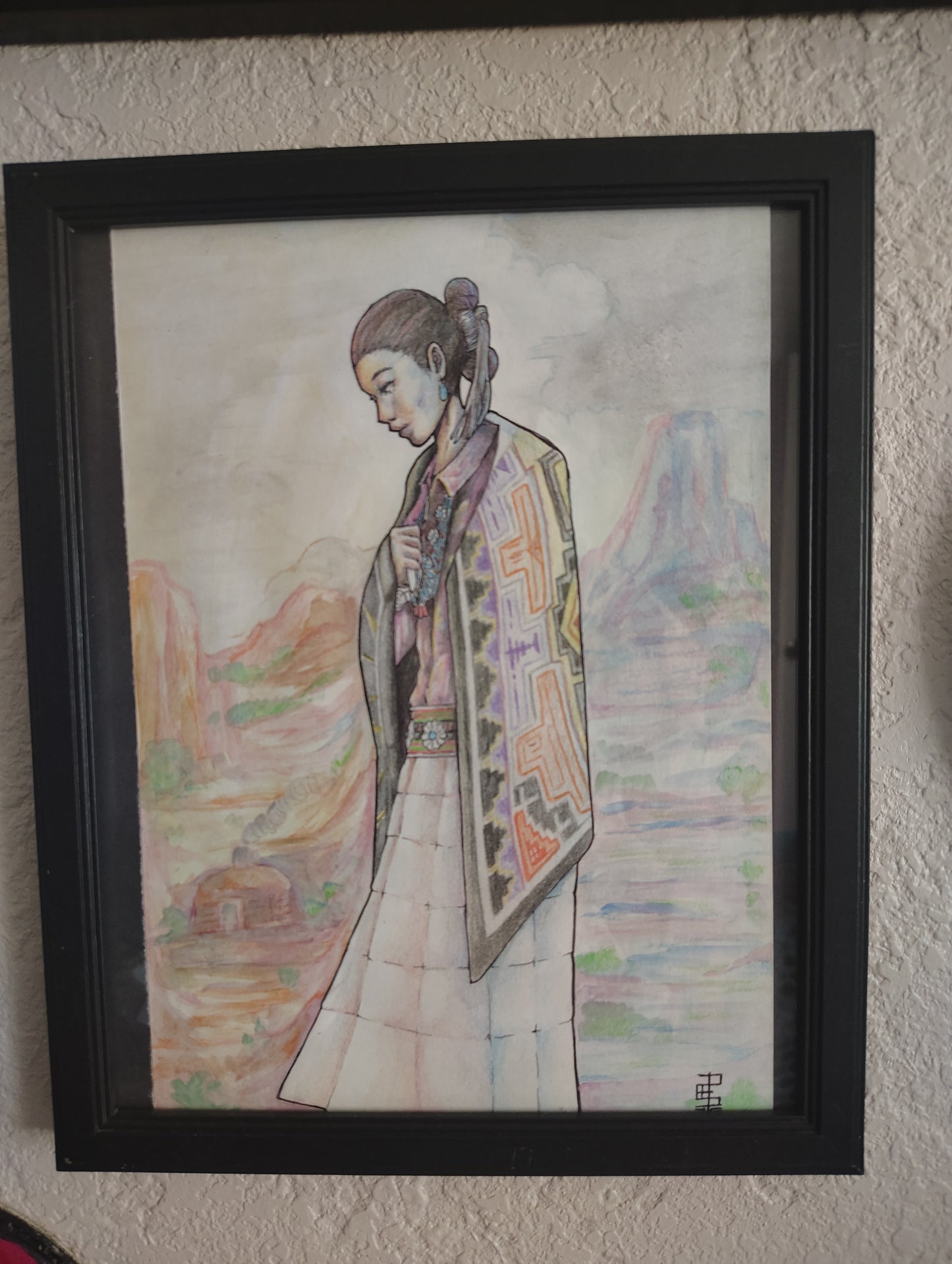 Deeskʼaaz Drawing